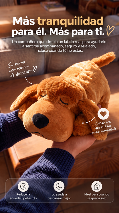 Peluche con latido de corazón antiestrés