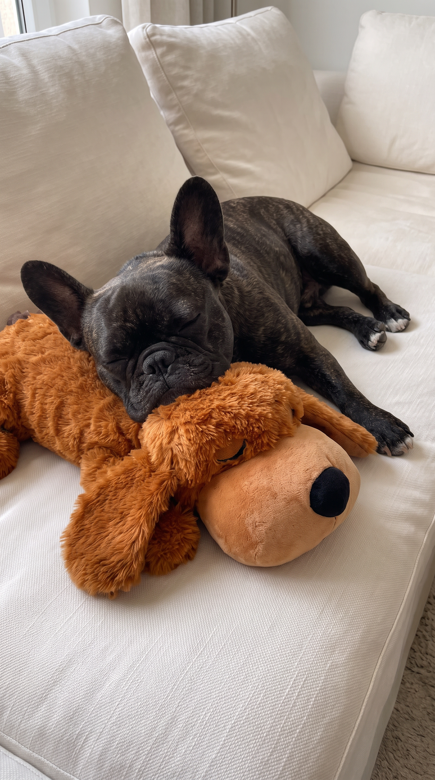 Peluche con latido de corazón antiestrés