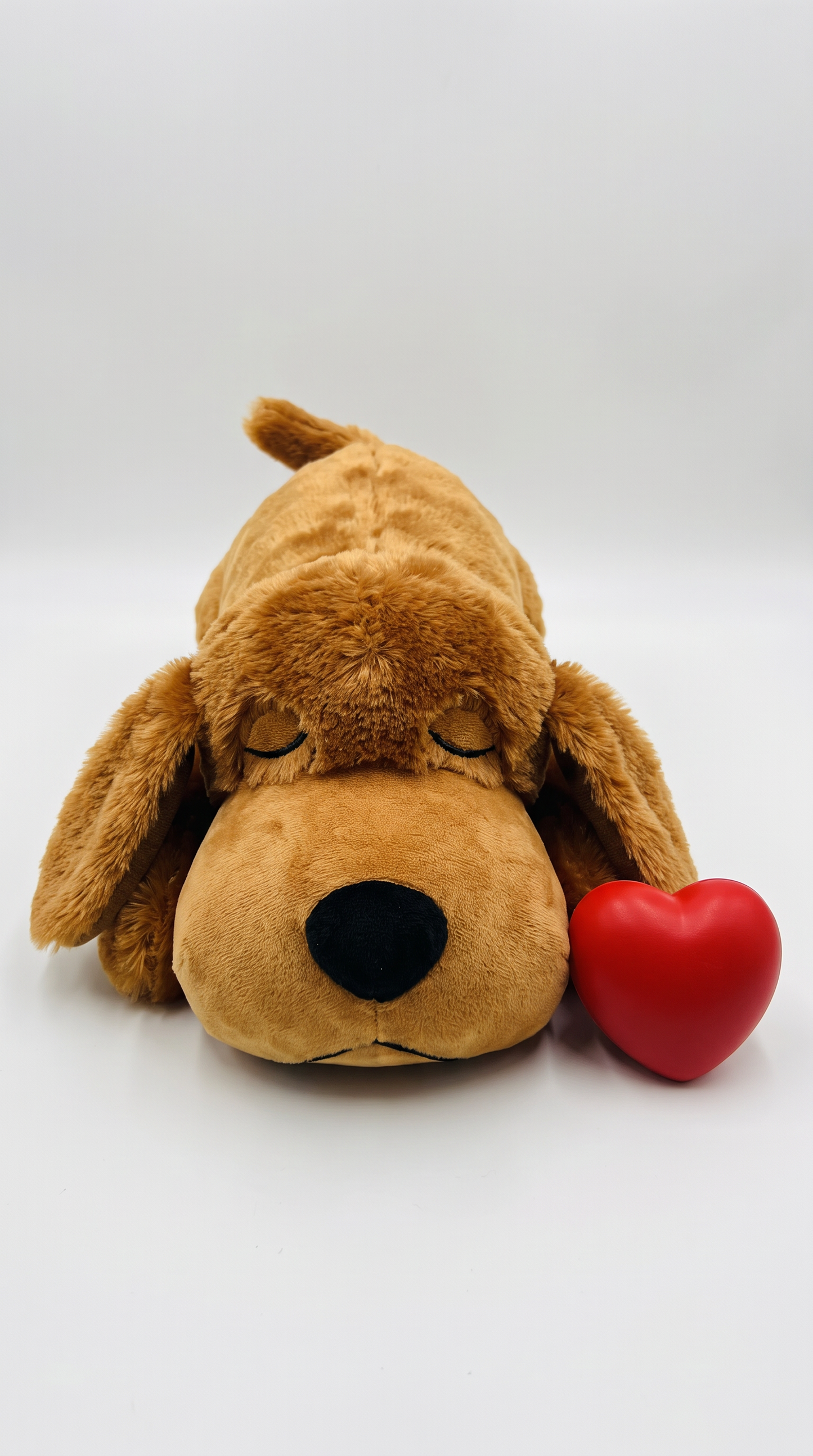 Peluche con latido de corazón antiestrés